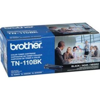 TN110BK | Brother Genuine TN-110BK Black Toner Cartridge 2,500 Page Yield