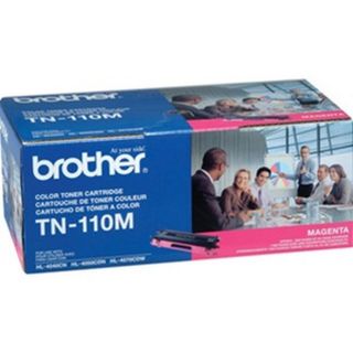 TN110M | Brother Genuine TN-110M Magenta Toner Cartridge 1,500 Page Yield